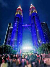 National Day celebrations at KLCC