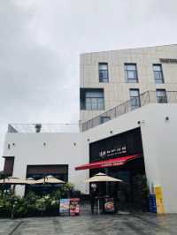 室內室外的商場