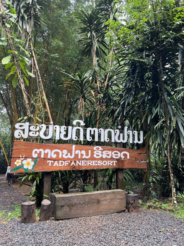 เที่ยวน้ำตกตาดฟาน เล่นซิปไลน์ผ่านน้ำตก