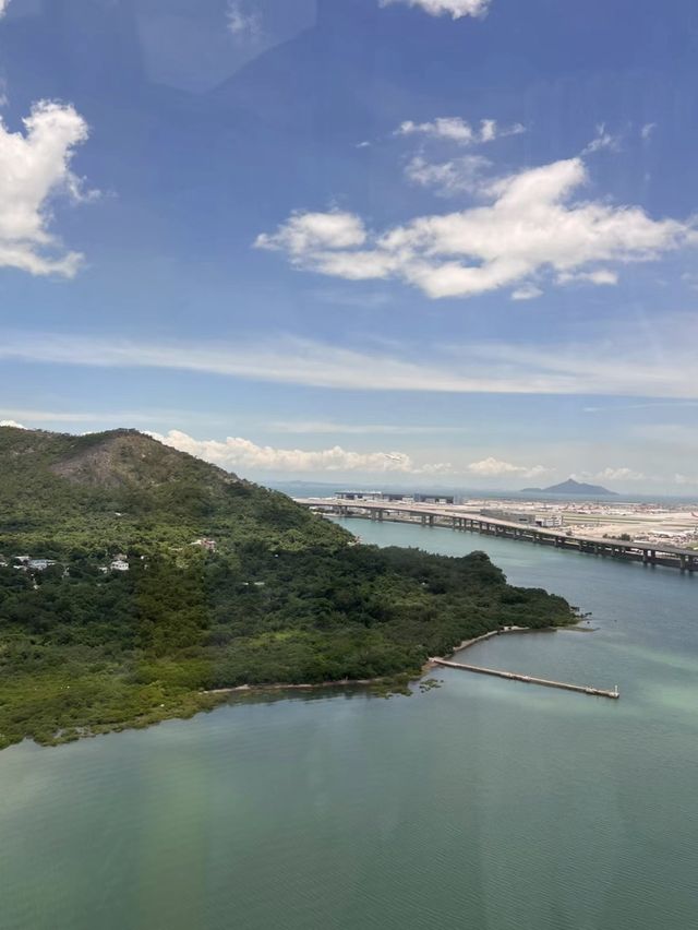 飛越夕陽探訪天空之城🚡🌅🏯 昂坪360纜車