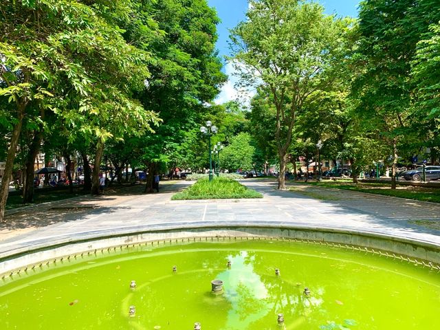 ベトナム　ベトナム観光　ホッと一息つきたいハンダウ公園！