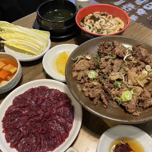 부산 뭉티기 맛집 노포 녹향