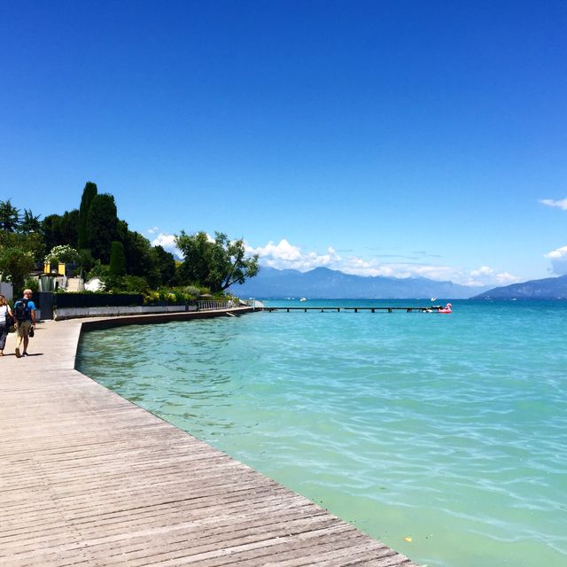 The “Resort Town” in Garda Lake, Italy 