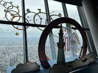 東京・押上。『東京スカイツリー (TOKYO SKYTREE)』の展望台を観光。