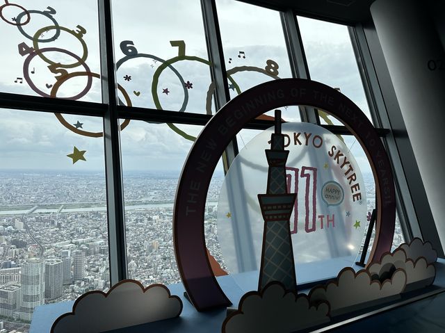 東京・押上。『東京スカイツリー (TOKYO SKYTREE)』の展望台を観光。