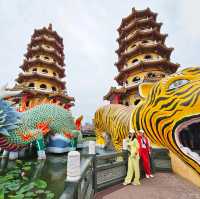 Dragon and tiger pagodas  Kaohsiung 