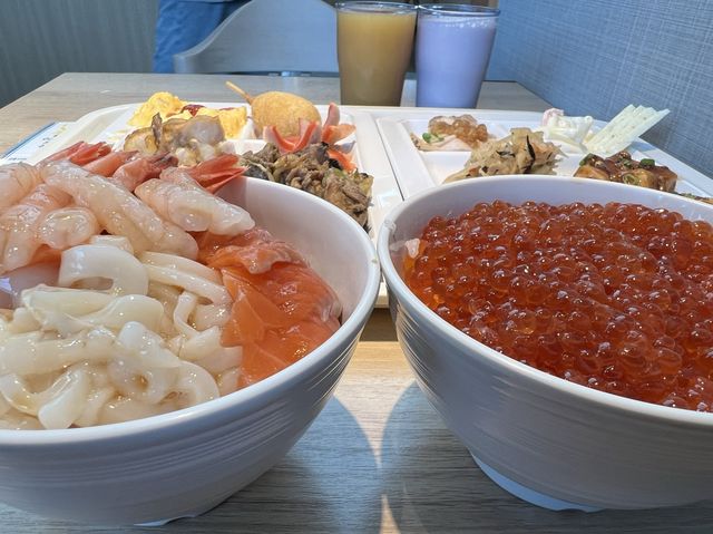 旭川駅目の前のイクラ食べ放題ホテル！