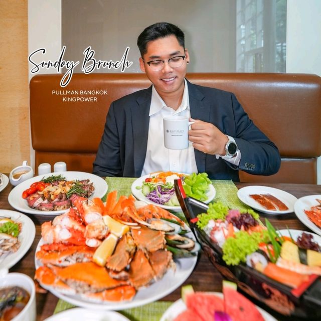 ลากแฟนไปกินมื้อแฮปปี้วันอาทิตย์​อร่อยๆที่​Pullman​