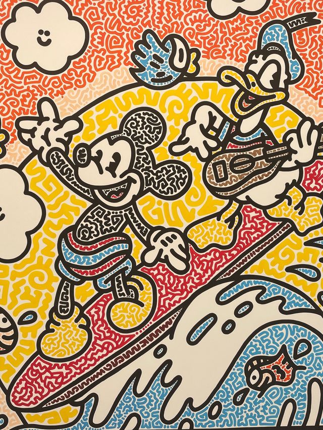 Mr Doodle迪士尼合作👍🏻新濠天地展覽‼️勁多藝術作品