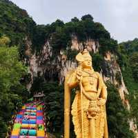 Colorful Batu Caves 💙