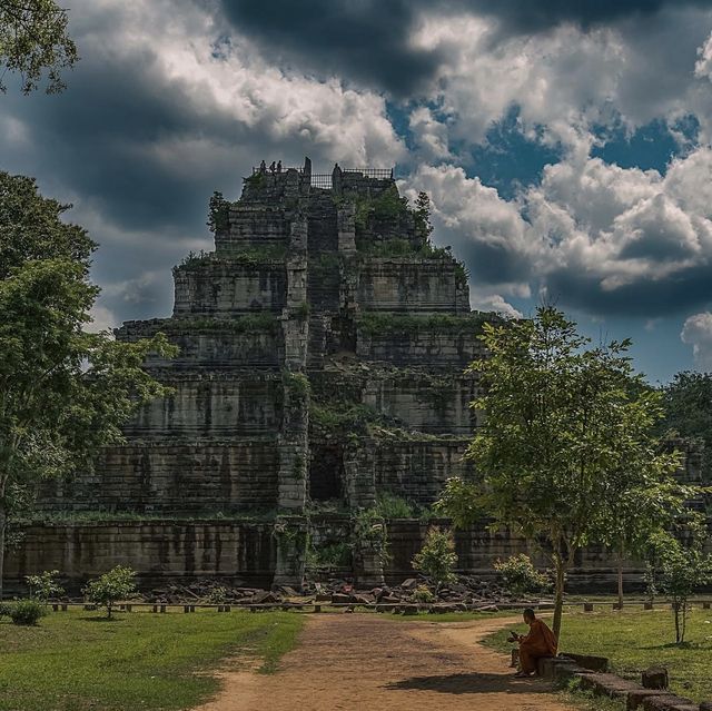 The beauty view of Koh Ker Temple 