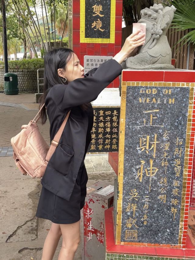 ขอพรเจ้าแม่กวนอิม เดินสะพานต่ออายุ🌁🇭🇰