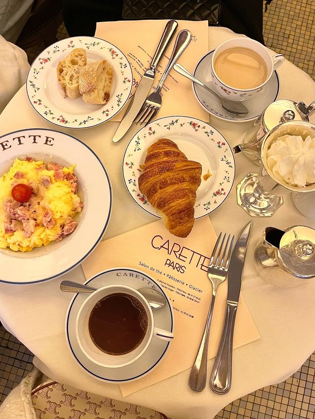 法國巴黎百年老字號人氣咖啡店-Carette