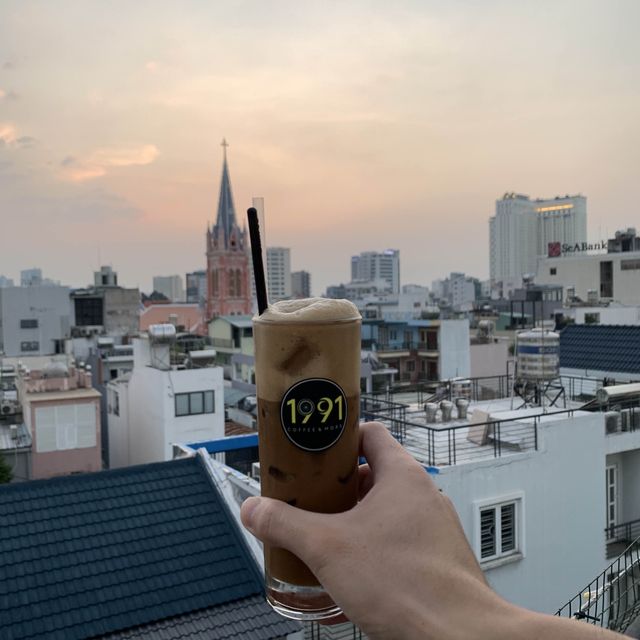 Catch the sunset in Ho Chi Minh