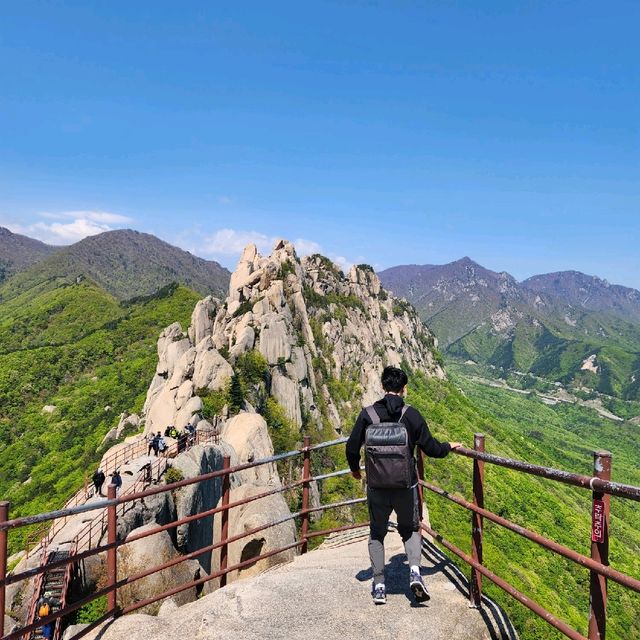 속초 설악산 울산바위 등산, 자연에서 감동받다.