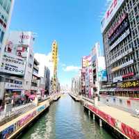 【大阪道頓堀】道頓堀は今日も楽しい街です✨