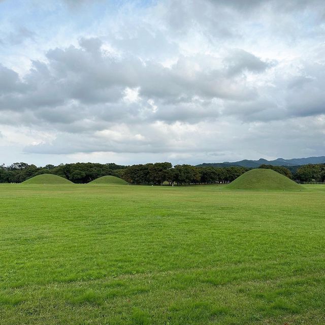 【韓国/慶州】 古墳がたくさん！世界遺産地区