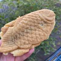 明石駅「山陽たい焼き」小倉あん120円！老舗の店で昔ながらのたい焼き！お土産にもおすすめ