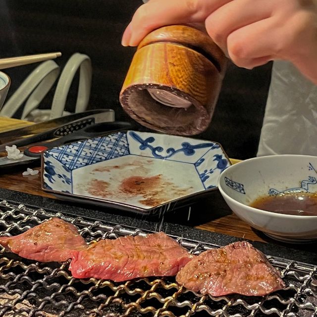 일본 오사카 도톤보리 맛집 현지인만 아는 고급 야키니쿠 오마카세 추천 : 마호로바 이로리 신사이바시