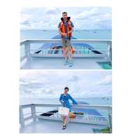 ⛵️“เหนื่อยก็พัก...แล้วชวนคนรักมานอนริมเล”🌴🌊