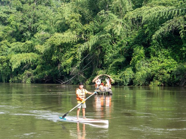 River Kwai Jungle Rafts Floating Hotel 