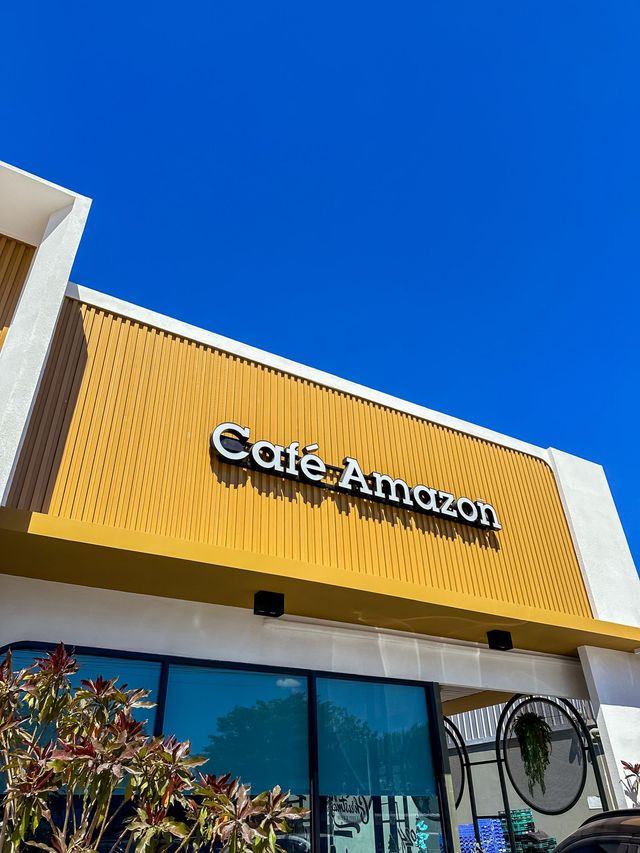 🐻 🥤CafeAmazon บางแสน สาขาถนนข้าวหลาม ชลบุรี