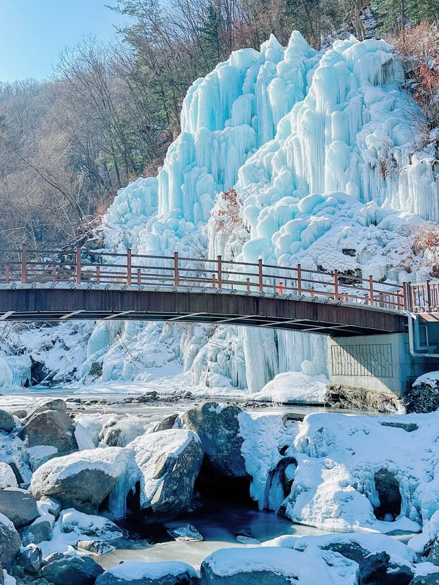 서울근교 예쁜 빙벽을 만날수 있는 환상적 겨울왕국🩵