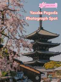 จุดถ่ายรูป Yasaka Pagoda เมืองเกียวโต