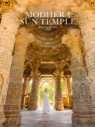Modhera Sun Temple, a World Heritage Site in Gujarat