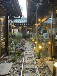 ソウル益善洞で大人気！線路がある？！韓屋カフェ☕️