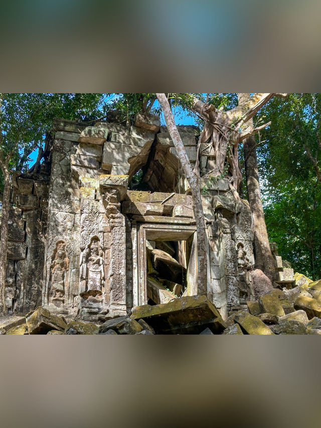 【カンボジア・シェムリアップ】ベンメリア遺跡〘観光〙