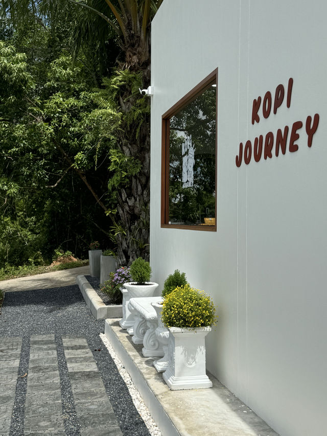 Kopi Journey cafe มินิมอลเปิดใหม่ พังงา 