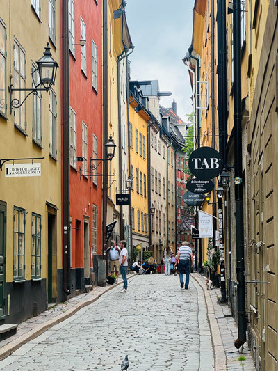 スウェーデン】中世の街並みが残る美しい街【ガムラスタン