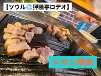 【ソウル/狎鴎亭ロデオ】芸能人も訪れるサムギョプサル