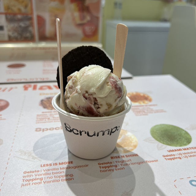 Scrump ไอศครีมโฮมเมด เข้มข้นเหมือนกินขนม