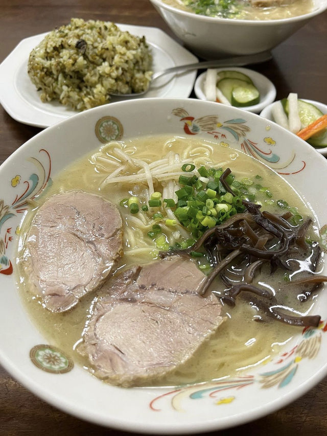 【北九州グルメ】楽しいご夫婦が営まれる人気のラーメン屋さん🍜