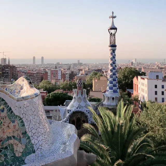 If you go to Barcelona, be sure to visit Park Güell.