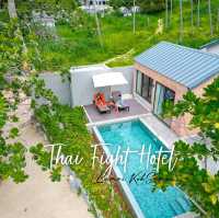 โรงแรมไทยไฟต์ หนึ่งเดียวในเมืองไทย บนเกาะสมุย🏝️🥊