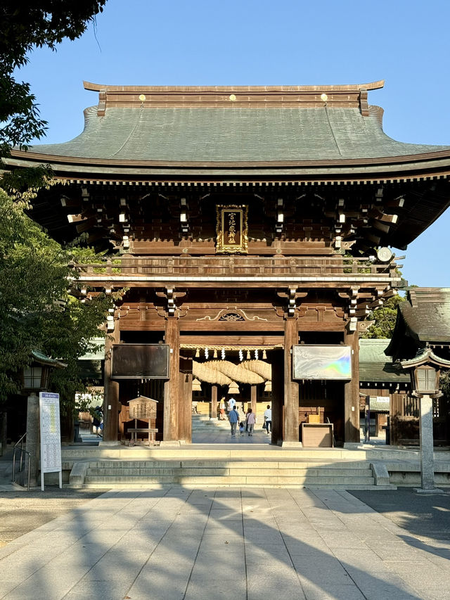 【福岡県】美しい「光の道」の光景