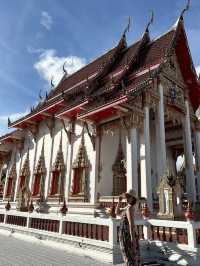 泰國普吉 只要有光有雲泰國寺廟很好出片 查龍寺 วัดไชยธาราราม (วัดฉลอง)