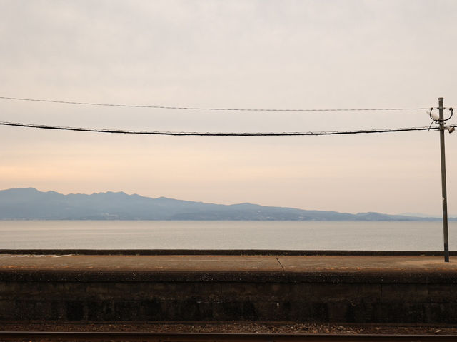 [長崎] 一個人在無人車站古部駅看海