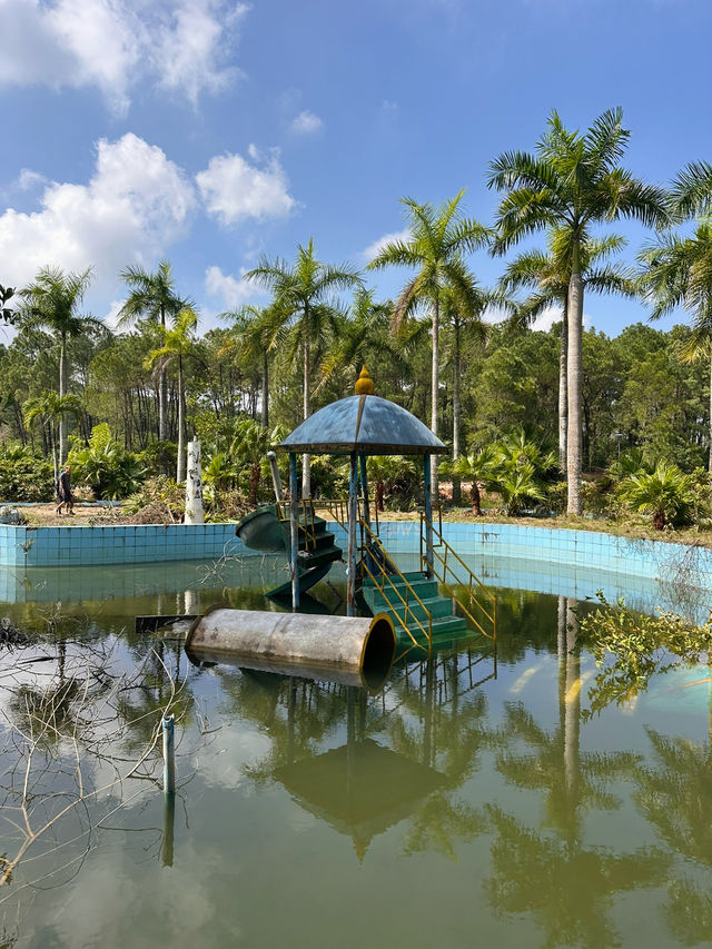 Abandoned water park in Vietnam 