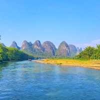 遊覽桂林二十元背景圖的原地🚤💦