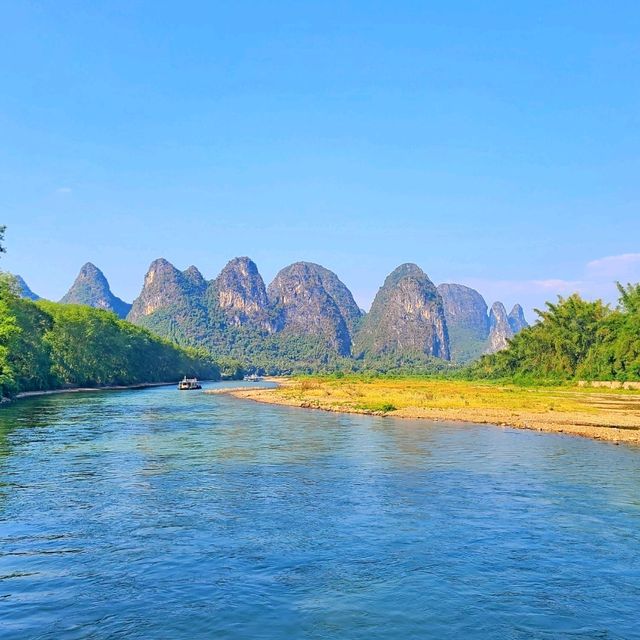 遊覽桂林二十元背景圖的原地🚤💦