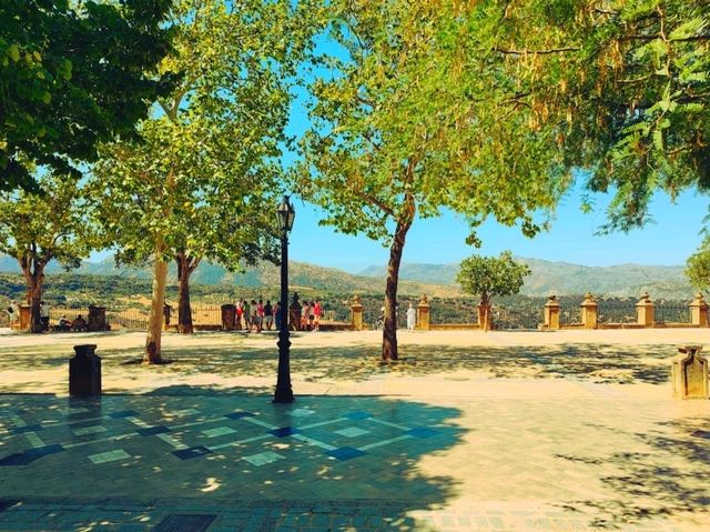 但另類觀景台 ~ 觀摩隆達市郊橄欖田園