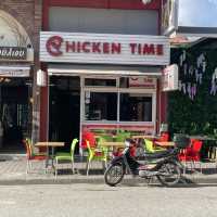 เล่นตลาดเช้าที่ kalambaka
