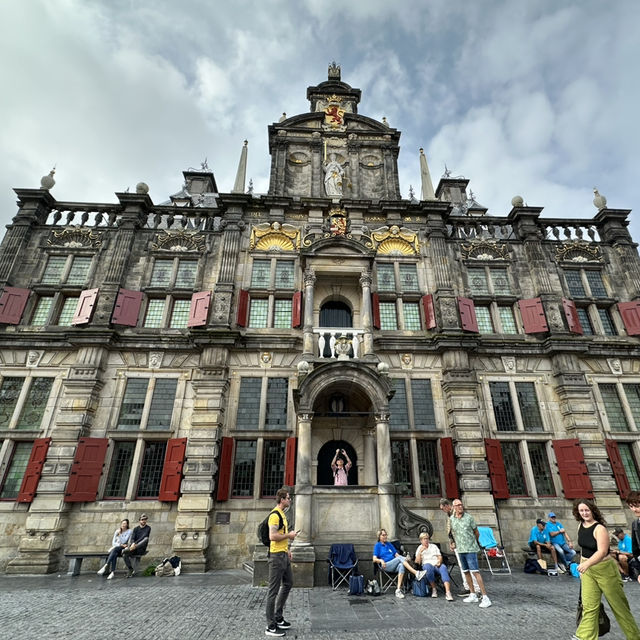 The city hall of Delft