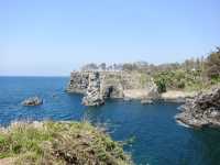 Jeju’s lone guardian of the sea: Oedolgae Rock