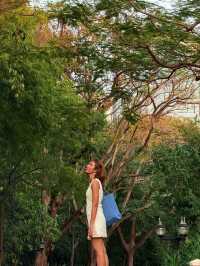 เดินเล่น ถ่ายรูป เดท ในบรรยากาศธรรมชาติกลางกรุง