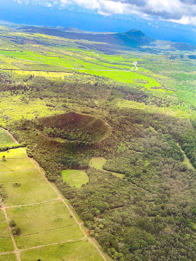 【モーリシャス】ヘリコプターでしか見れない絶景を🚁